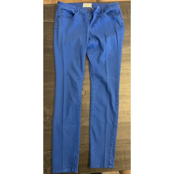 Scarlet Boulevard Royal Blue Skinny Jeans - Sz 29 - Picture 3 of 6